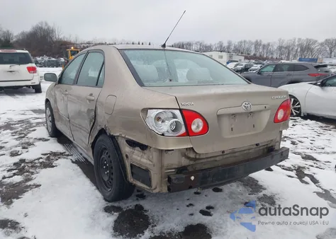 2004 Toyota Corolla Le из США, поврежденный, VIN 2T1BR32E74C167802